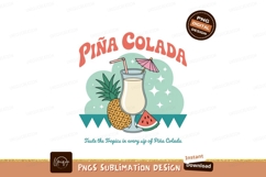 Tropical Pina Colada Drink with Pineapple and Watermelon Product Image 1