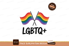Rainbow flags pride L G B T Q lgbtq diversity Product Image 1