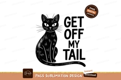 Feline companion with text animal Product Image 1