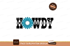 Blue flower text greeting word Product Image 1