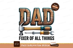 Dad fixer of all things tools hammer Product Image 1