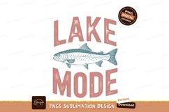 Salmon fish lake mode fishing Product Image 1