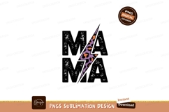 Mama lightning bolt leopard print image Product Image 1