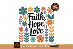Faith Hope Love Floral Design flowers Product Image 1