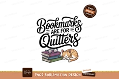 Sleeping cat with books and glasses reading Product Image 1