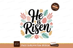 Easter floral cross design eggs flowers Product Image 1