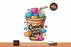 Colorful hearts drink beverage straw Product Image 1