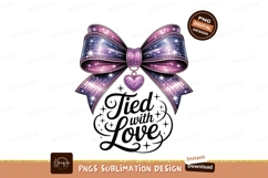 Rainbow heart lollipop with blue bow and text candy Glitteri Product Image 1