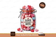 Heart lollipop with pink bow candy sweet Rainbow heart with Product Image 1