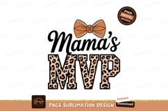 Leopard print M V P bow basketball Product Image 1
