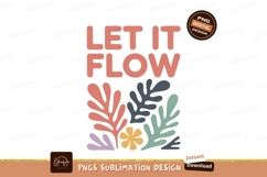Let it flow floral design image Product Image 1