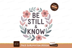 Floral wreath quote text lettering Product Image 1
