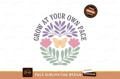 Floral butterfly growth encouragement inspirational Product Image 1