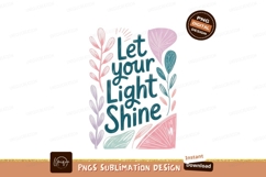 Let Your Light Shine Floral Design image Product Image 1