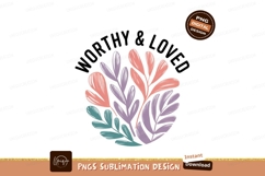 Floral branches in pastel colors leaves pink Product Image 1