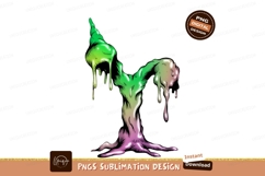 Dripping alien plant slime green Product Image 1