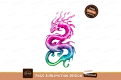 Vibrant Dragon Creature fantasy mythical Product Image 1