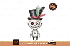 Voodoo doll character with hat and feathers image Product Image 1