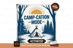 Camping mode activated tent nature Product Image 1