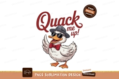 Cool duck wearing sunglasses and bowtie bird animal Product Image 1