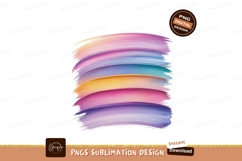 Colorful paint strokes abstract art image Product Image 1