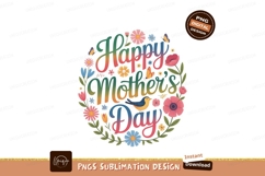 Happy Mothers Day Floral Bird Butterflies image Product Image 1
