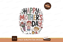 Happy mothers day celebration with children image Product Image 1