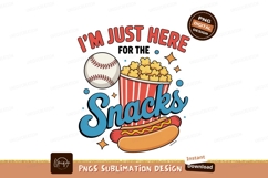 Baseball popcorn hotdog snacks sport Product Image 1
