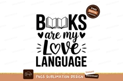 Books are my love language reading literature Product Image 1