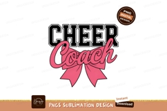 Cheer Coach Graphic Design Sublimation Png Product Image 1