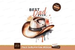 Cowboy hat best dad father Product Image 1