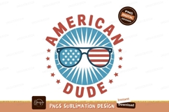 Format: Title: American Dude Patriotic Sunglasses stars Product Image 1