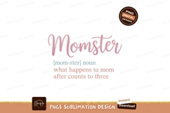 Momster definition funny quote monster text Product Image 1