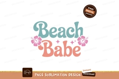 Beach Babe Tropical Flowers hibiscus Product Image 1