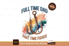 Fishing Dad Fatherhood Hobby hook Product Image 1