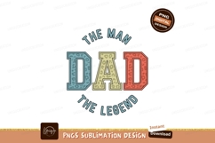 Dad the man the legend father family Product Image 1