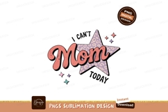 Mom Retro Star Leopard Print image Product Image 1