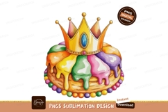 Royal Drip Cake Crown royalty gold Product Image 1