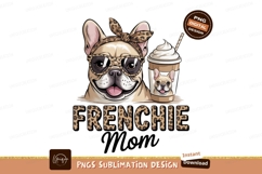 French Bulldog Mom With Coffee image Product Image 1