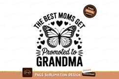 Best Grandma Ever Floral Heart image Product Image 1