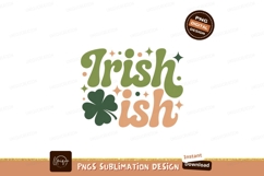 Irish ish clover stars shamrock green Product Image 1
