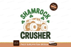 Monster truck shamrock crusher green Product Image 1