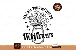 Floral arrangement in vase silhouette flowers bouquet Product Image 1