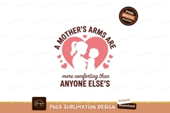 Mother holding baby heart silhouette love Product Image 1