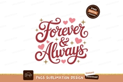 Forever Always Love Hearts romantic Product Image 1