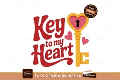 Key to my Heart design love romantic Product Image 1