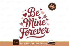 Be Mine Forever Love Hearts valentine romantic Product Image 1
