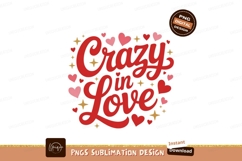 Crazy in Love hearts and stars pink Product Image 1