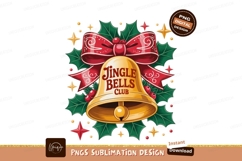 Golden bell festive holiday decoration image Product Image 1