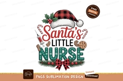 Santas Little Nurse Christmas Design syringe candy Product Image 1